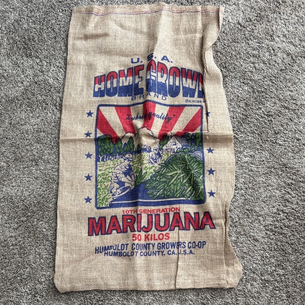Homegrown Brand Burlap Storage Sack - Brown